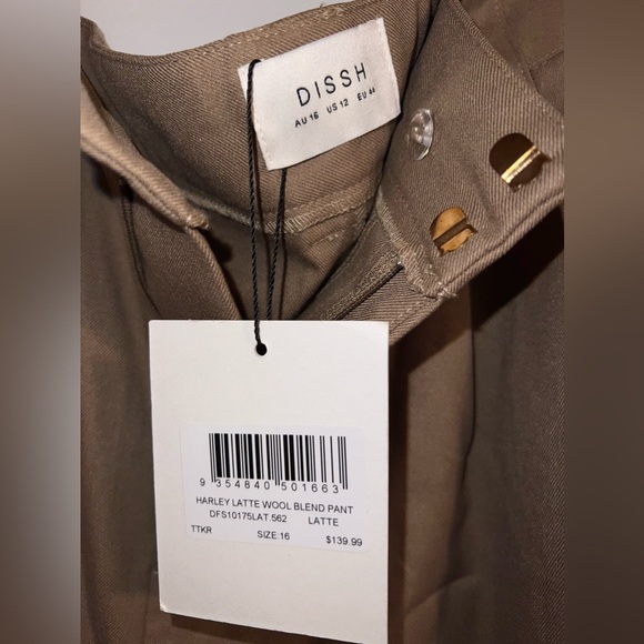 DISSH HARLEY WOOL BLEND PANT - Picture 8 of 8